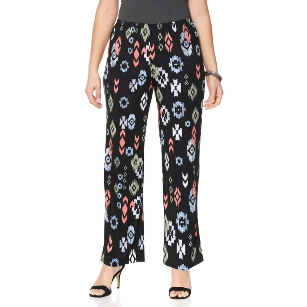 Antthony Aztec Print Pull On Pants Size PM